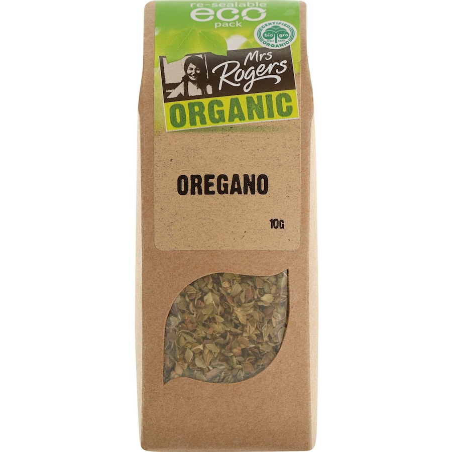 Mrs Rogers Eco Pack Oregano Organic Box 10g