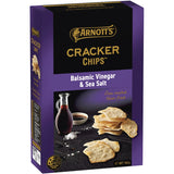Arnotts Cracker Chips Sea Salt & Balsamic Vinegar 150g