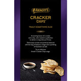 Arnotts Cracker Chips Sea Salt & Balsamic Vinegar 150g