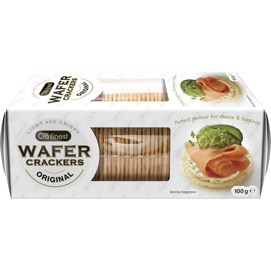 Ob Finest Crackers Original Wafers 100g