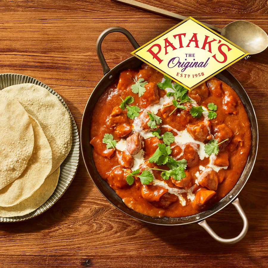 Pataks Curry Sauce Tandoori Mild Jar 450g