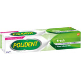 Polident Denture Adhesive Cream Fresh Mint 60g