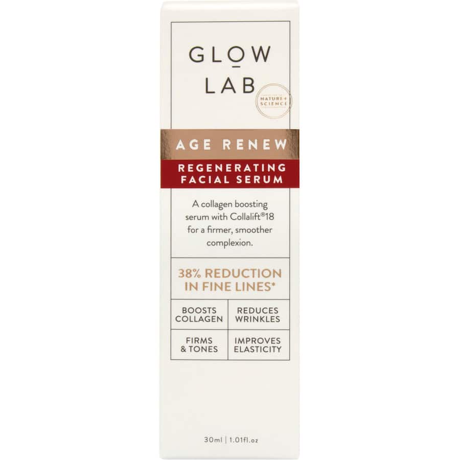 Glow Lab Age Renew Facial Serum Regenerating 30mL