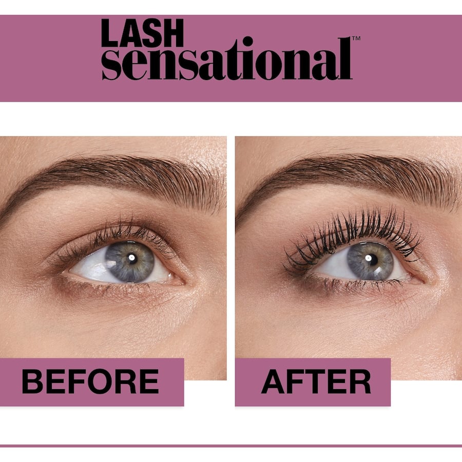 Maybelline Lash Sensational Mascara Blackest Black 9.5mL