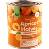 Woolworths Apricots Halves In Light Syrup Can 825g