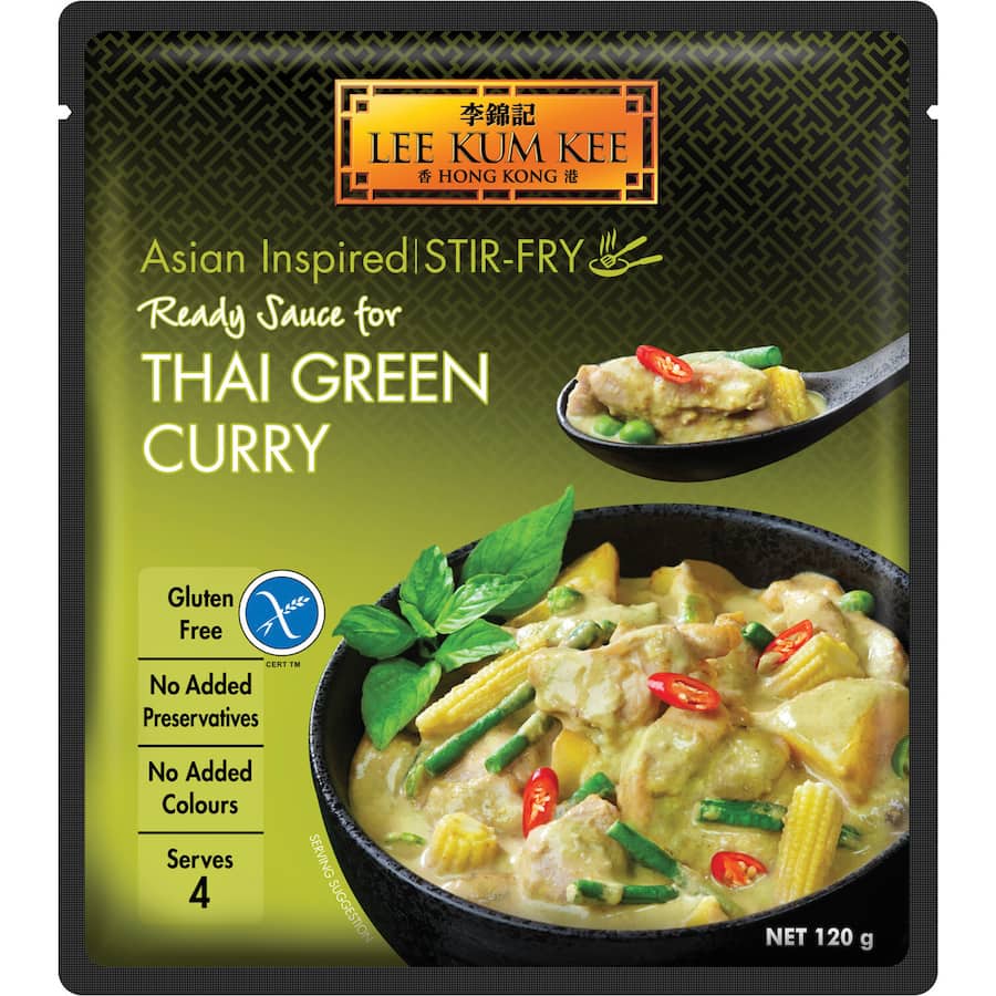 Lee Kum Kee Simmer Sauce Thai Green Curry 120g