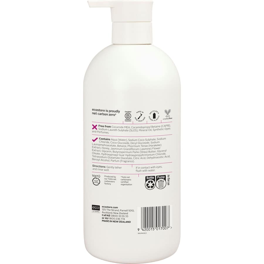 Ecostore Body Wash Jasmine And Honey 900mL