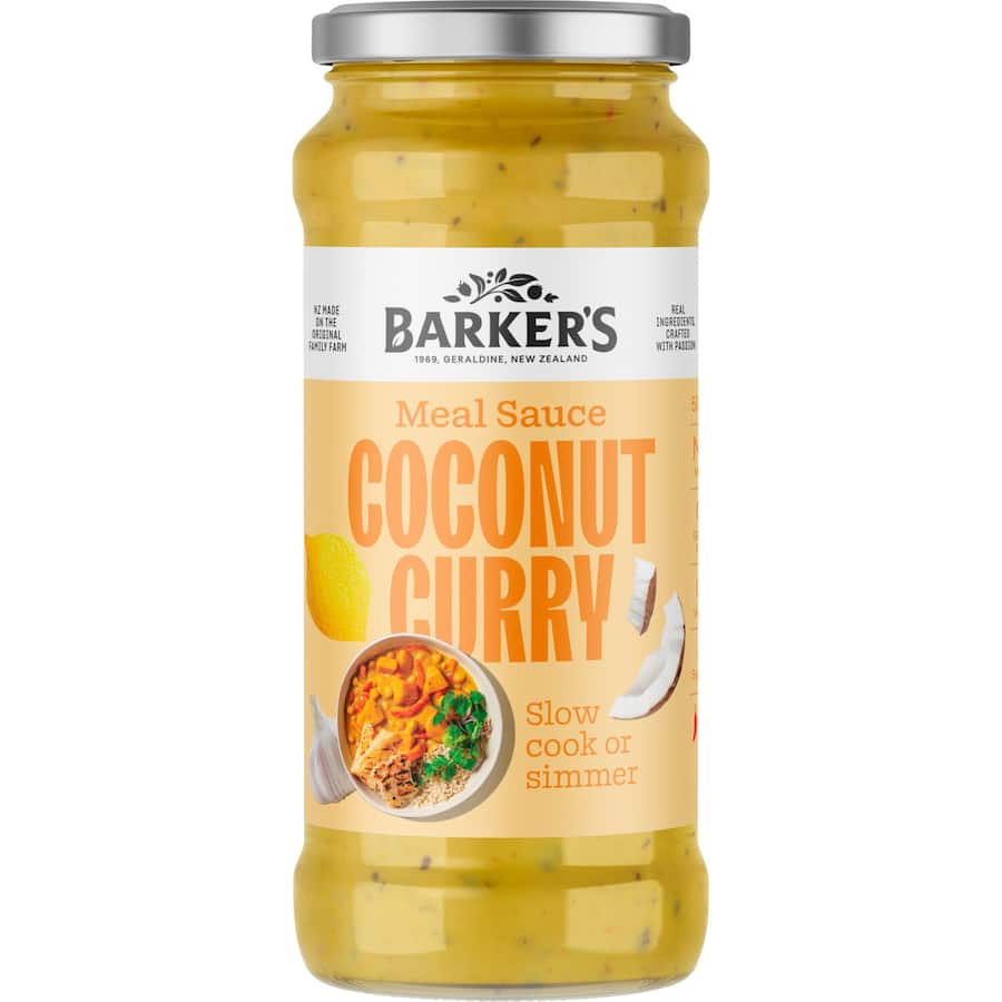 Barkers Meal Base Coconut Curry Sauce 500g
