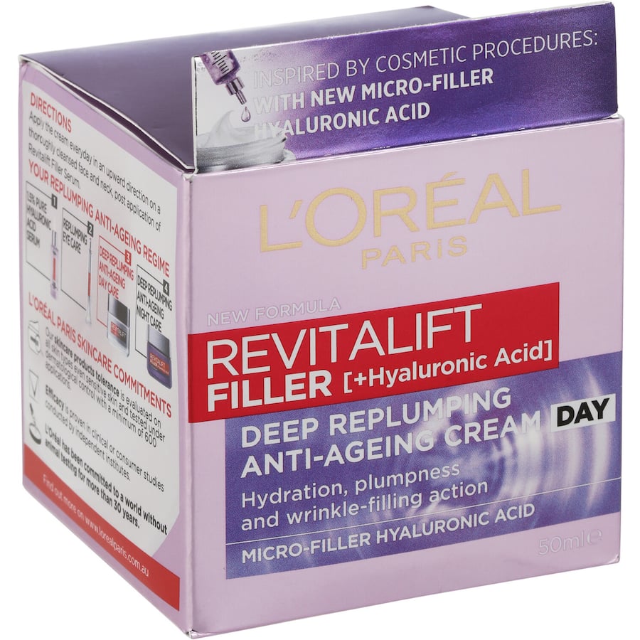 Loreal Paris Revitalift Day Anti Ageing Cream Filler 50mL