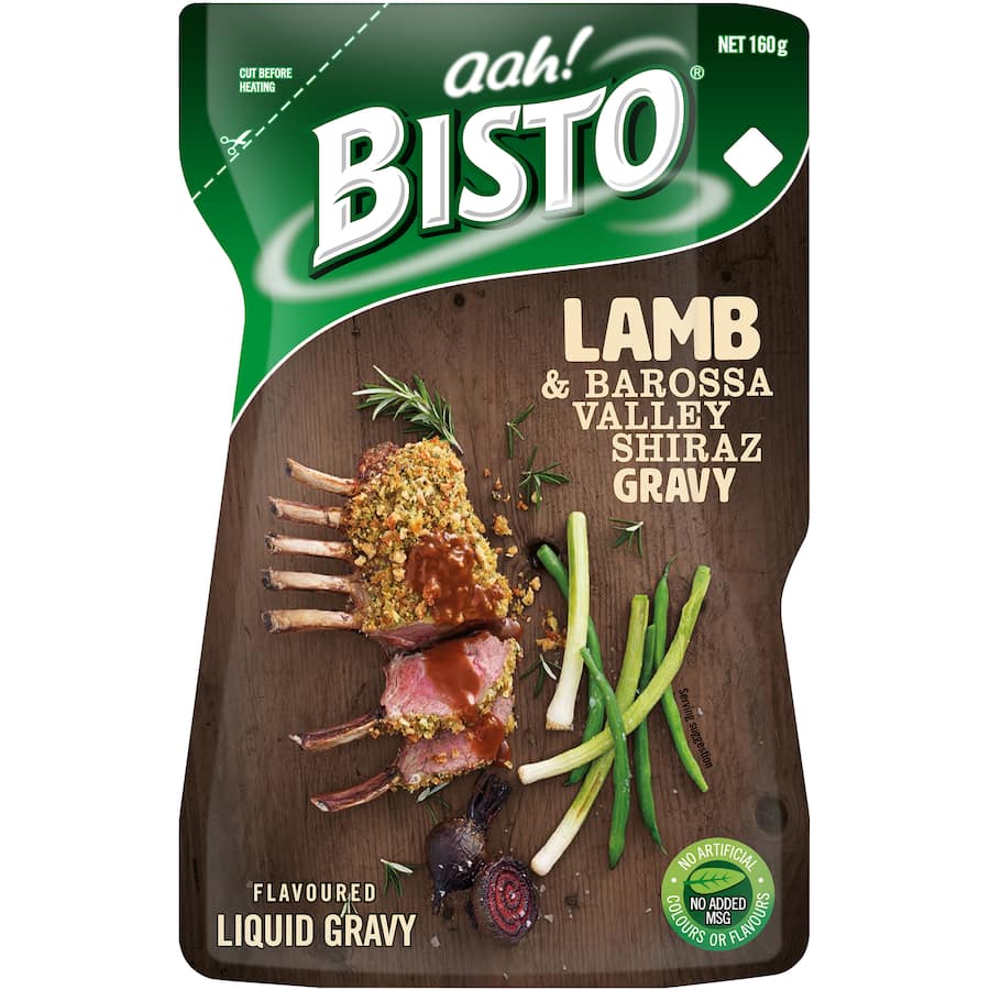 Bisto Gravy Lamb & Barossa Valley Shiraz Pouch 160g