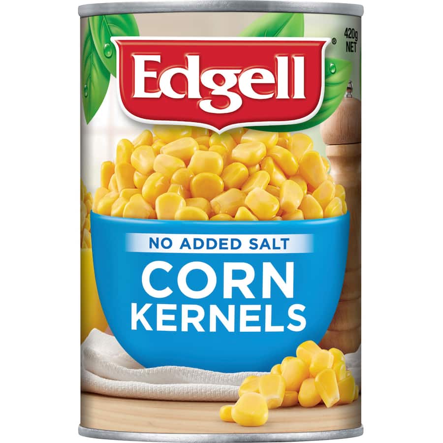 Edgell Corn Whole Kernel No Salt Can 420g