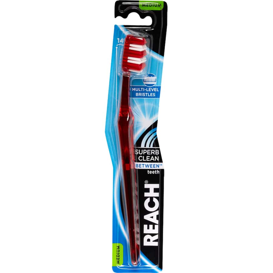 Reach Between Toothbrush Medium 1pack