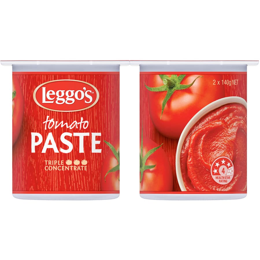 Leggo's Tomato Paste  2pk 2 x 140g