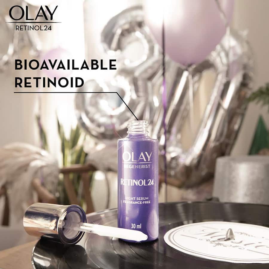 Olay Regenerist Retinol24 Night Face Serum Moisturiser  30mL