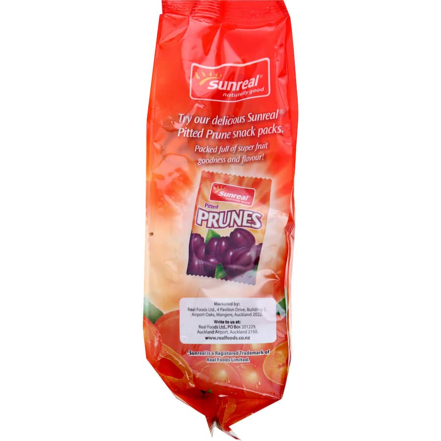 Sunreal Apricots 200g Snack Pack 8pack