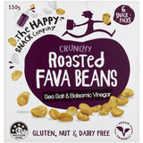 Happy Snack Fav Va Beans Bean Snacks Seasalt Balsamic Vinegar 6 x 25g pks