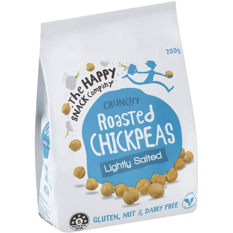 Happy Snack Bean Snacks Chic Peas Lightly Salted 200g