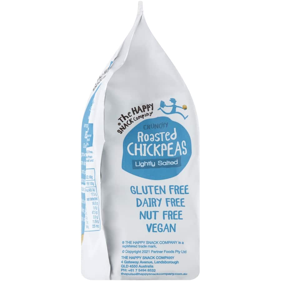Happy Snack Bean Snacks Chic Peas Lightly Salted 200g