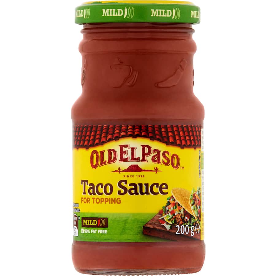 Old El Paso Taco Sauce Mild Jar 200g