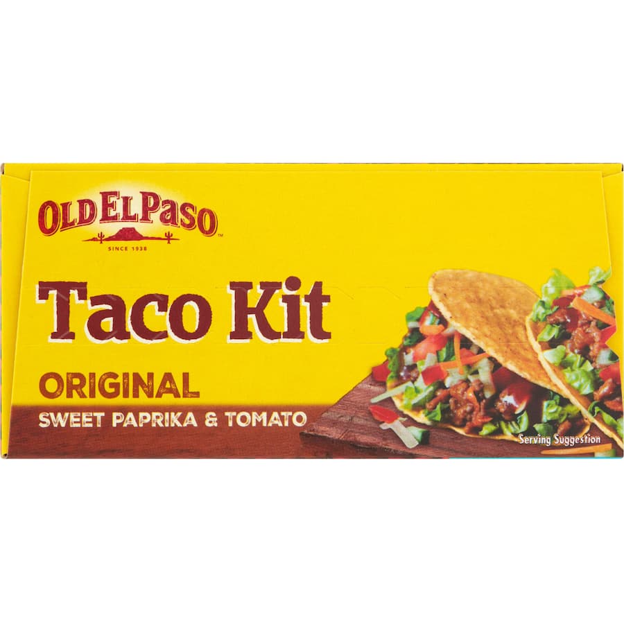 Old El Paso Taco Dinner Kit Sweet Paprika & Tomato 12 pack 290g