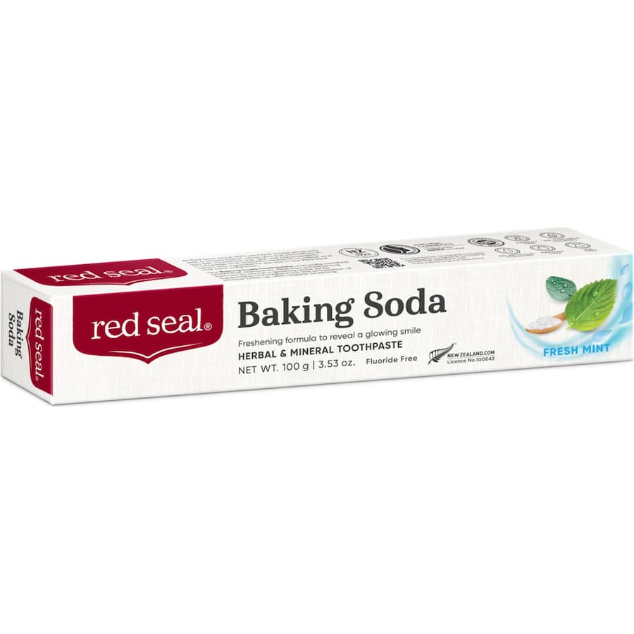 Red Seal Toothpaste Baking Soda Natural Tube 100g