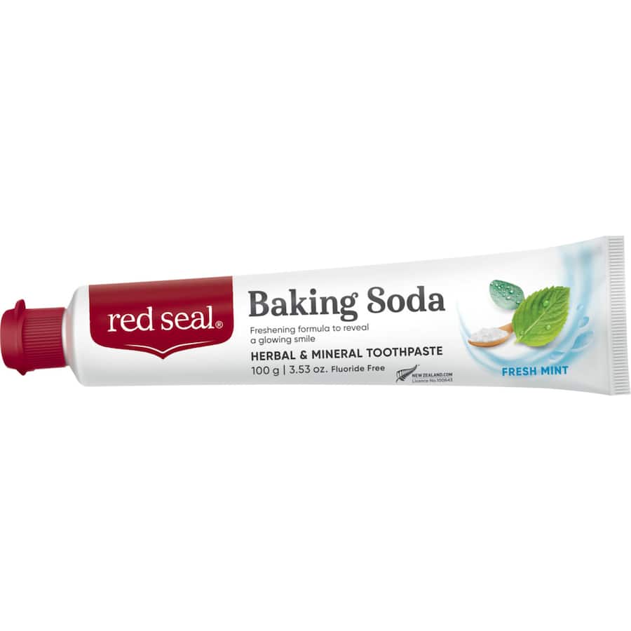 Red Seal Toothpaste Baking Soda Natural Tube 100g