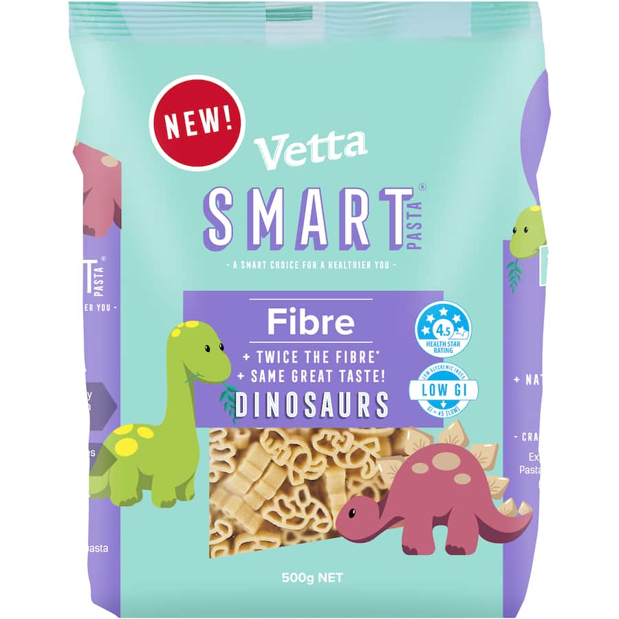 Vetta Smart Pasta Dinosaurs Shapes 500g