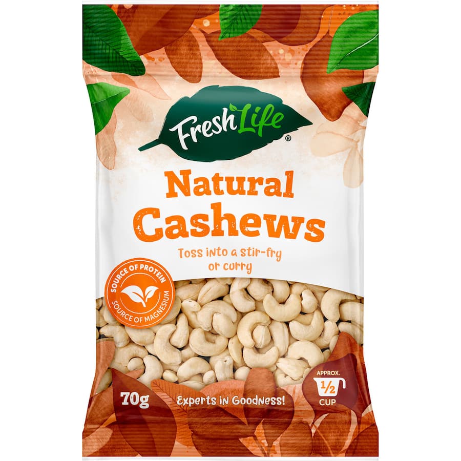 Freshlife Cashews Natural 70g