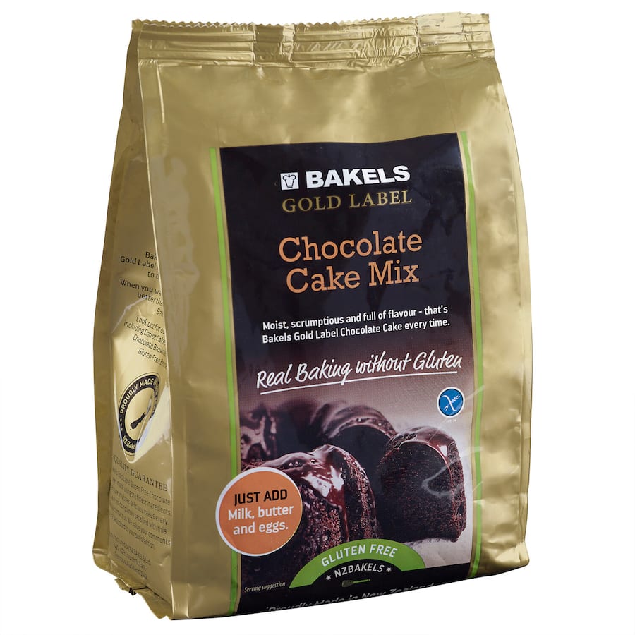 Bakels Cake Mix Moist Chocolate Gluten Free 500g