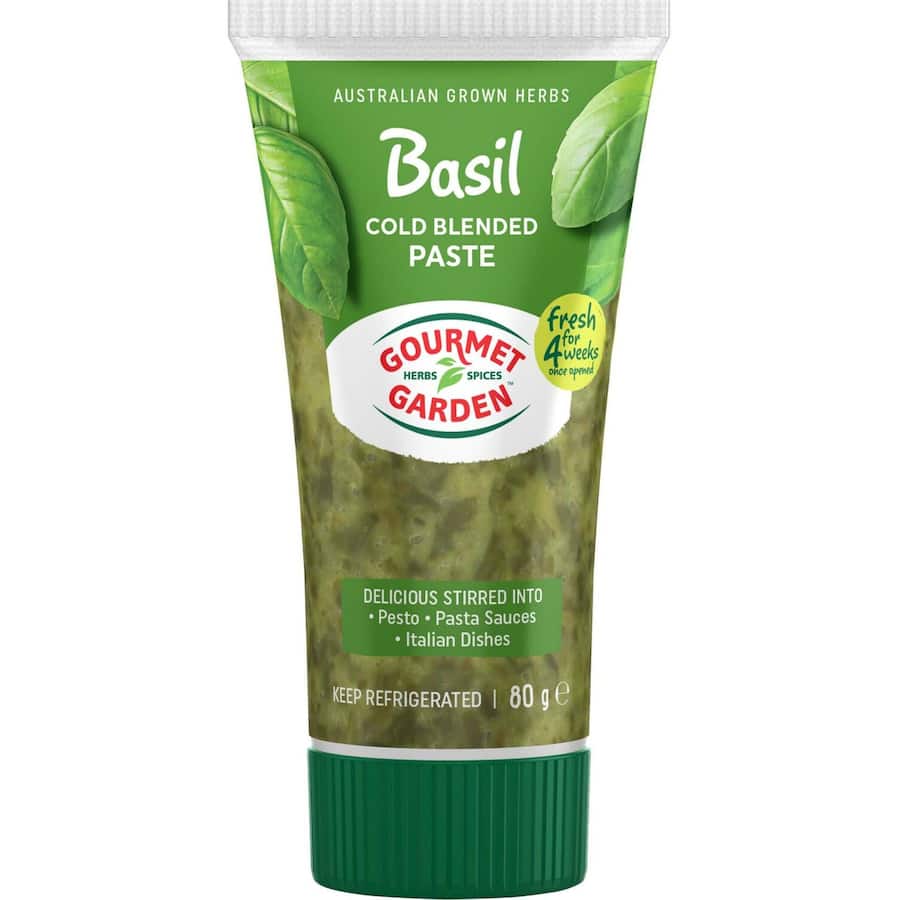 Gourmet Garden Fresh Vegetable Basil Paste Tube 80g