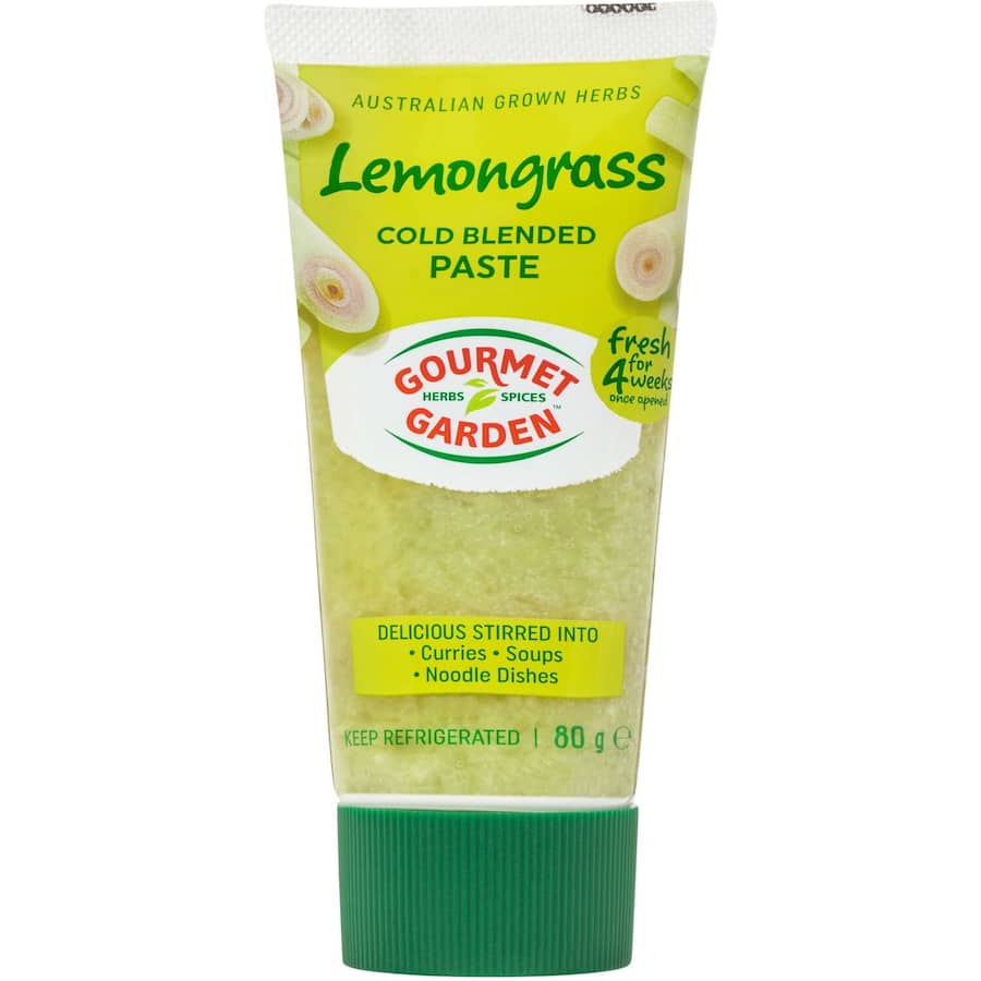 Gourmet Garden Fresh Vegetable Lemongrass Paste Tube 80g
