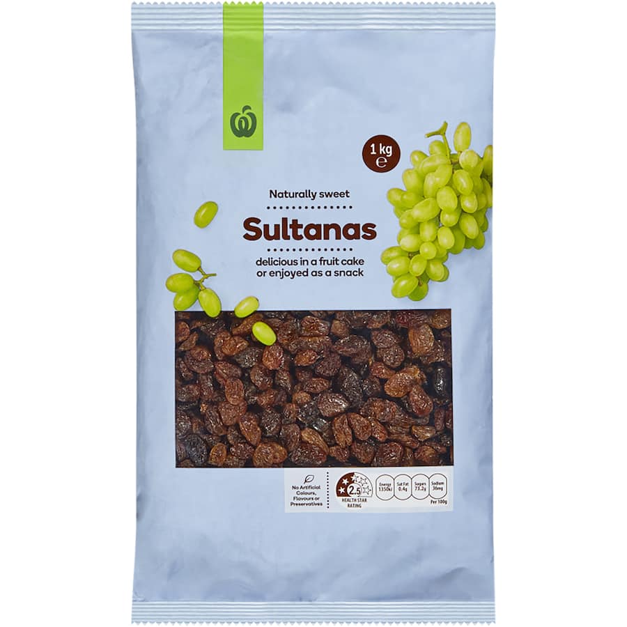 Woolworths Sultanas  1kg