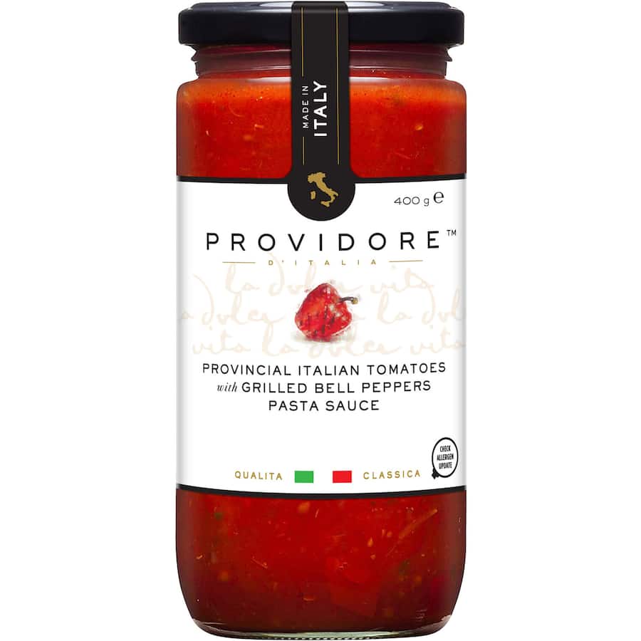 Providore Pasta Sauce Tomato & Roasted Red Pepper 400g