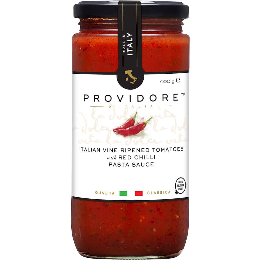 Providore Pasta Sauce Tomato & Red Chilli 400g