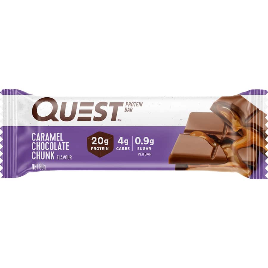 Quest Bar Nutrition Bar Chocolate Caramel Chunk 60g