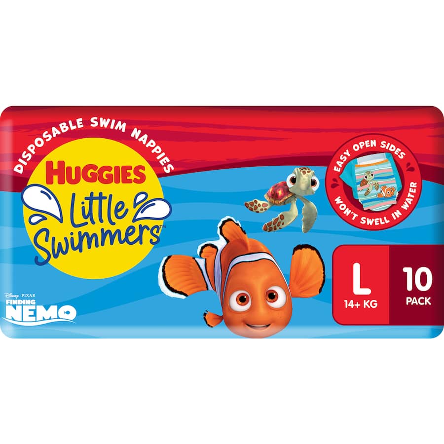 Huggies Little Swimmers Swimpants Large (14+kg) 10pack