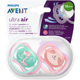Avent Ultra Air Comforters Night Soother 18 Month+ 2pack