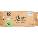 Silk Baby Wipes 99.9% Water & Plastic Free 80pack