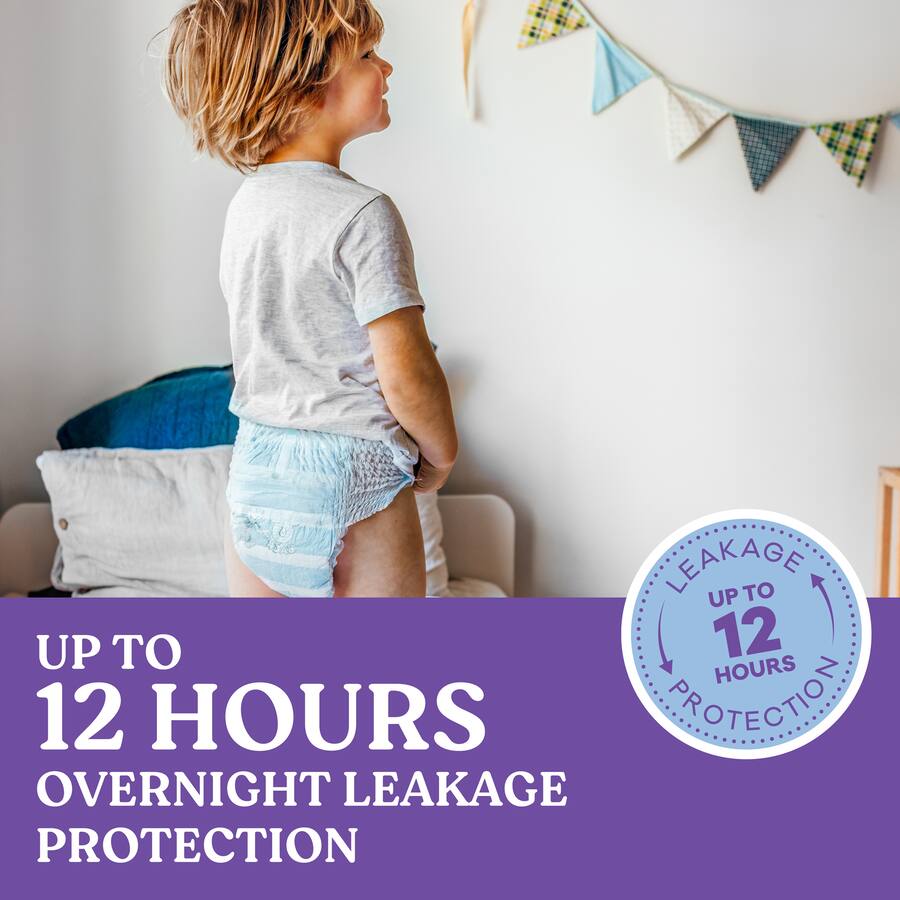 Huggies Ultra Dry Nappy Pants Boys Size 5 (12-17kg) Jumbo pack 54pack