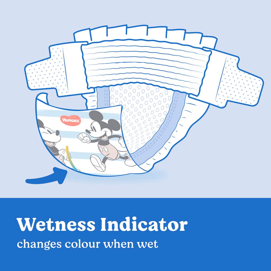 Huggies Ultra Dry Nappies Boys Size 3 (6-11kg) Bulk pack 44pack