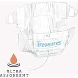 Treasures Dry & Snug Nappies Infant 4-7kg Bulk pack 48pack