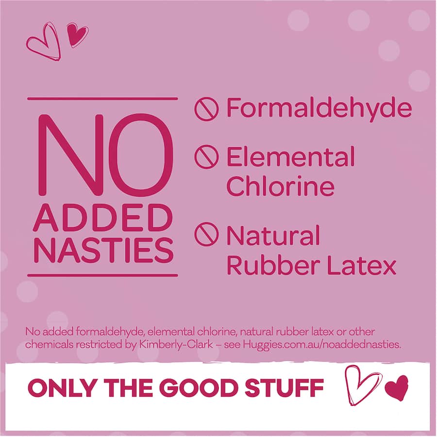 Huggies Ultra Dry Nappies Girls Size 6 (16kg+) Bulk pack 30pack