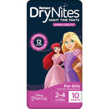 Huggies Drynites Girl 2-4 Years 10pack