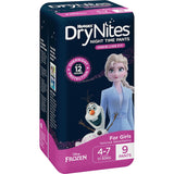 Huggies Drynites Girl 4-7 Years 9pack