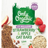 Only Organic Kindy Oat Bars Strawberry & Apple 120g