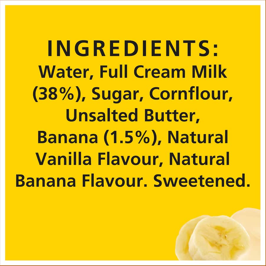 Watties Stage 2 Baby Food Custard With Banana 120g