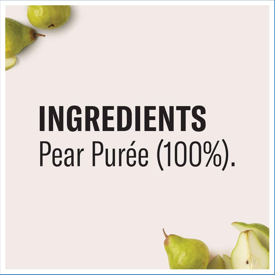 Watties Baby Food Pears Stage 1 4-6+ Months 120g
