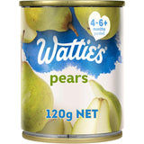 Watties Baby Food Pears Stage 1 4-6+ Months 120g