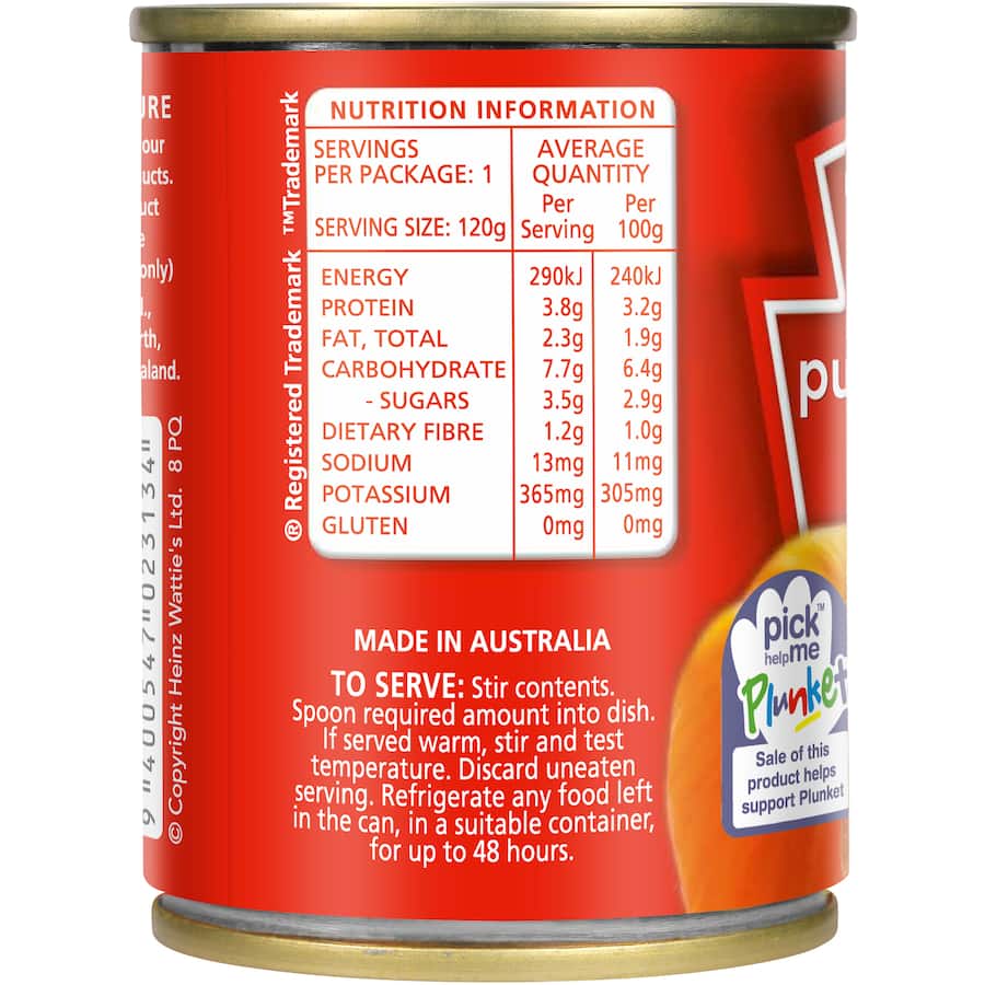 Watties Stage 2 Baby Food Pumpkin Potato & Beef 120g
