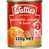 Watties Stage 2 Baby Food Pumpkin Potato & Beef 120g
